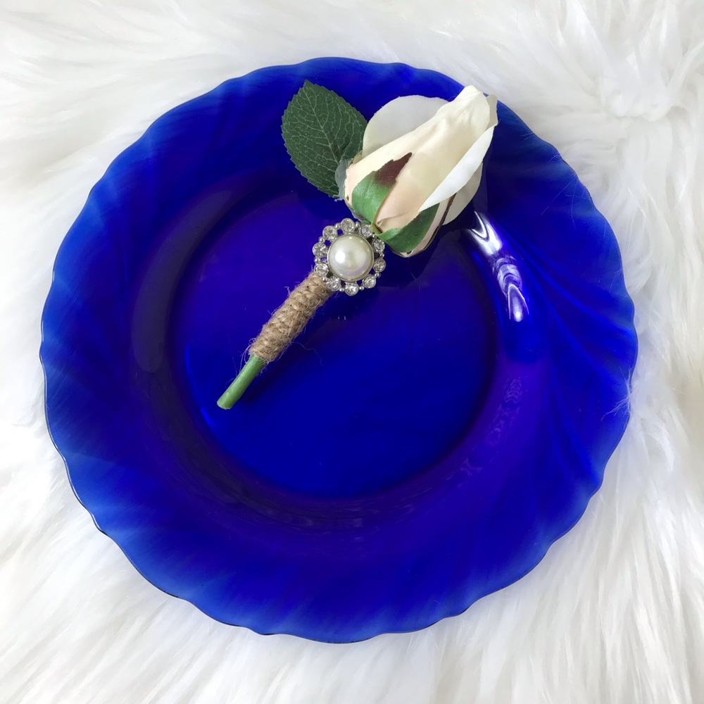 Cobalt Blue Beauties /Set of 4/